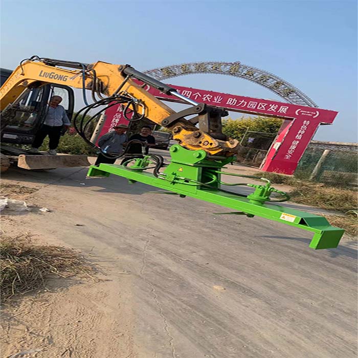Forestry machinery excavator attachment tree branch saw cutting head for trimming on sale