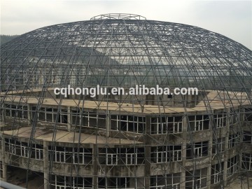 Galvanized steel structure frame greenhouse