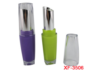 Concise Cone Shape Purple Lipstick Container