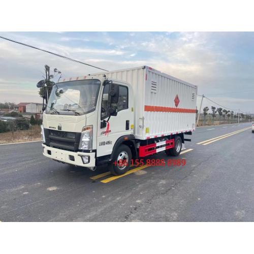 HOWO Explosion Dangerous Goods Transport Truck