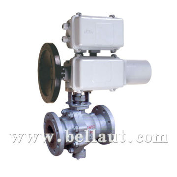 Motorized actuated valve ball, electric actuator ball valve