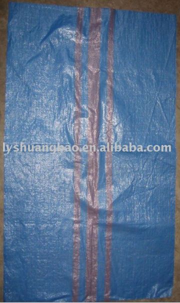 blue pp woven bag/grain bag/pp woven bag