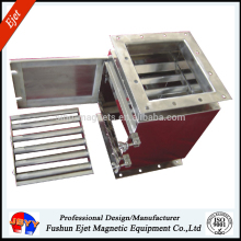Easy cleaning industry removing fe drawer magnetic separator