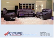 YR1078 Home furniture sofa Recliner sofa with headrest functional