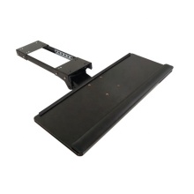 Adjustable Clamp-On Ergonomic Keyboard Tray with Mouse Pad