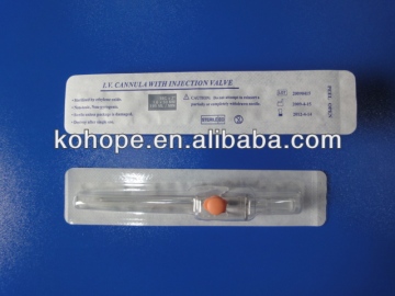 IV Cannula with Injection Port