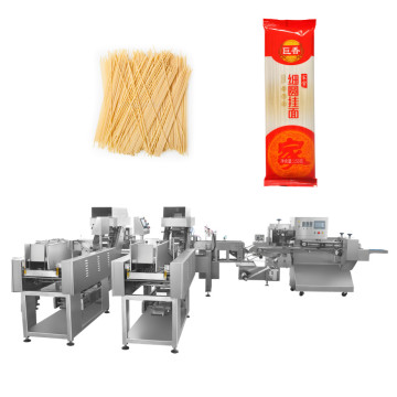 High speed spaghetti weighing packaging machine