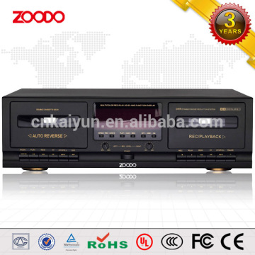 Stereo Double Cassette Player Public Address System