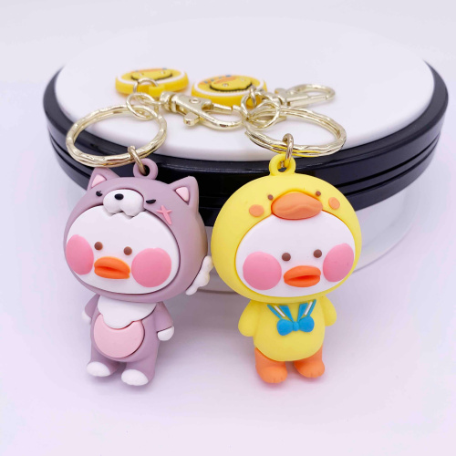 PVC keychain maker Cute Girls Keychain Customized Manufactory