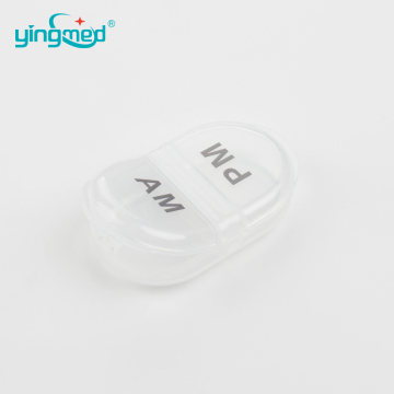 2 Times Daily Pill Storage Case