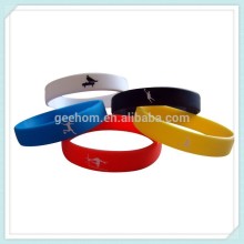 sports bracelet custom rubber wristband bracelet silicon