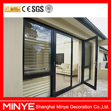 thermal break aluminum casement door/exterior doors double swing