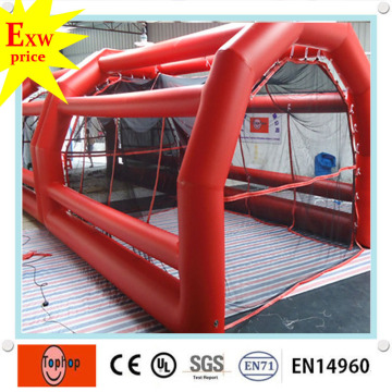 2016 Hot sale inflatable baseball batting cage with nets for sale