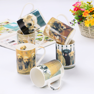 Custom creative ceramic animal mug