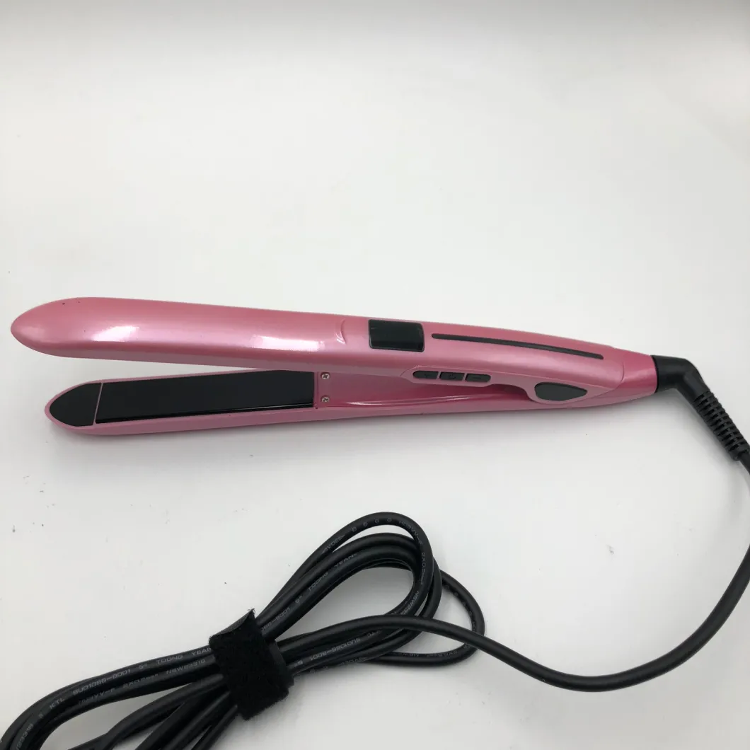 New LCD Display Flat Iron Hair Straightener