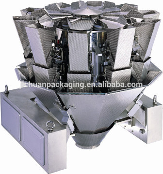 Frozen food 10 heads dimple combination weigher JC-MD10