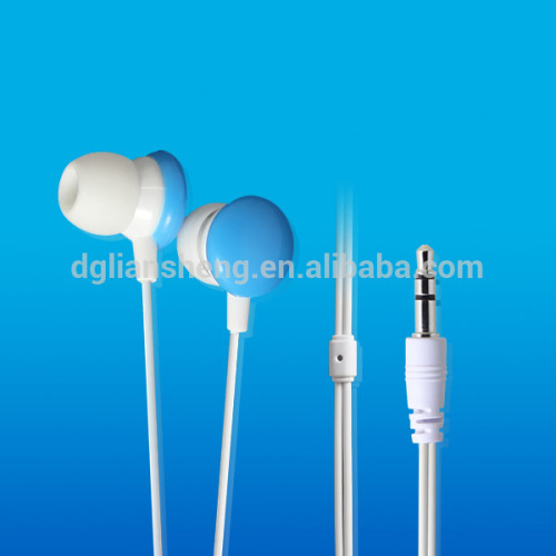 Factory supply cheap color in ear earphone headphone under $1