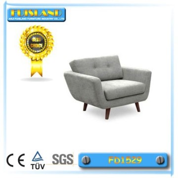 Grey living room sofa chair lounge chair