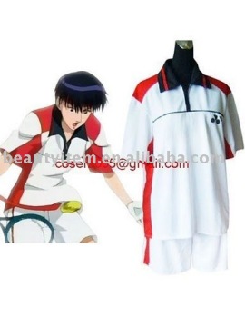 The prince of tennis summer short training cosplay costume