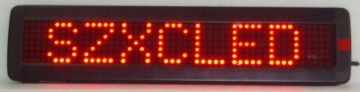 7*50 Rgb Led Moving Message Signs , Electronic Scrolling Signs