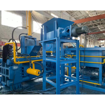 Horizontal Steel Copper Scarfs Chip Briquette Making Machine