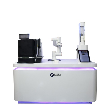 Robot Coffee Vending Machine: Latte and Drinks Kiosk