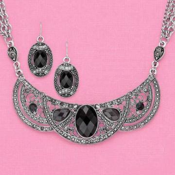 Women silver plated jewelry sets fashion jewelry set