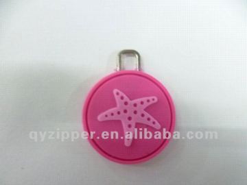 hot sale fashion zipper puller design,leather zipper puller