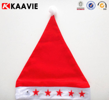 decorated light up christmas santa hat