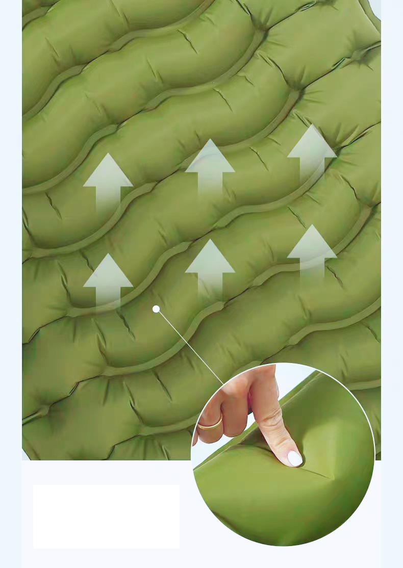 insulated inflatable sleeping pad