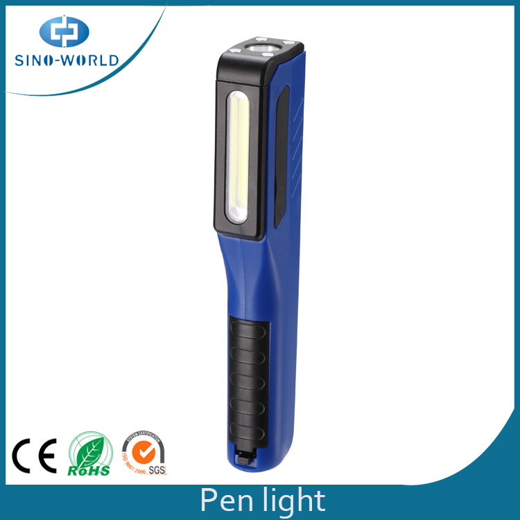 Cob Battery Powered Pen Flashlight