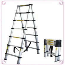compact aluminum folding ladder/camping folding aluminium ladder