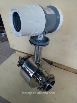 PTFE Milk flow meter tri clamp