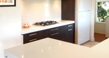 Quartz stone kitchen countertops