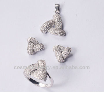 925 sterling silver cheap women jewelry sets