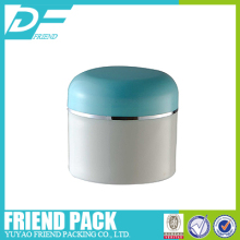 round white color 100ml PP plastic jar for cosmetics,100ml PP white cosmetic jar, plastic jar for cream