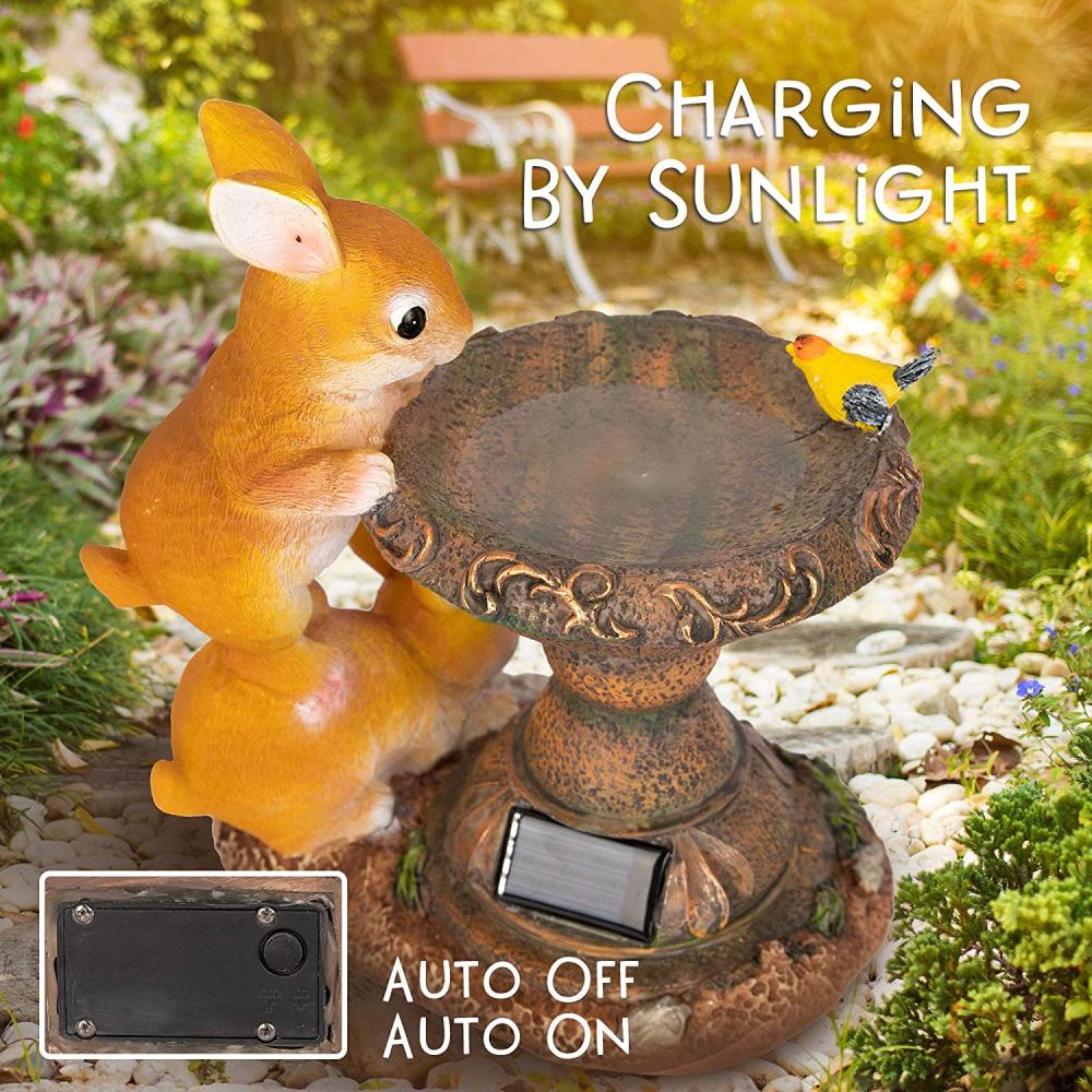 Tượng Vườn Solar Light Rabbit