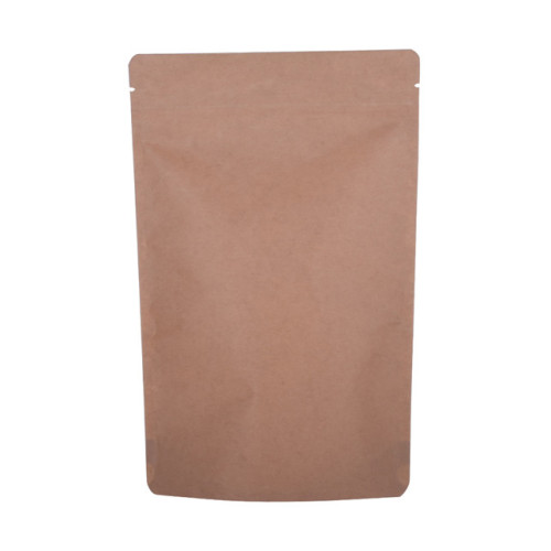 Custom size kraft paper doypack compostable in stock