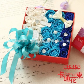 customized scented soap rose flower gift for lover