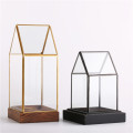 Cheap Wholesale hot sale clear geometric glass terrarium