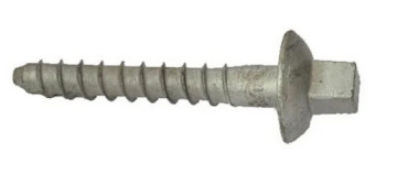 Screw spike for Railway fastener