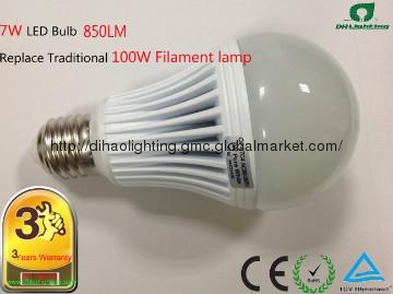 7W COB High Performance bulbs led