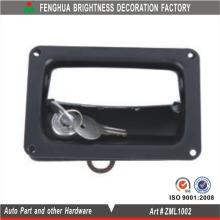 hand polished tool box lock