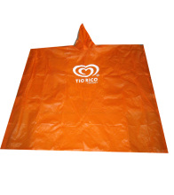 Promotional Plasic  Adult LDPE Rain Ponchos,
