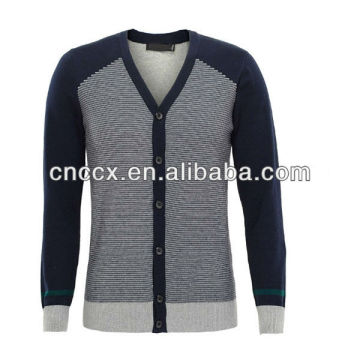 13STC5583 fashion men heavy knitted cardigan sweaters