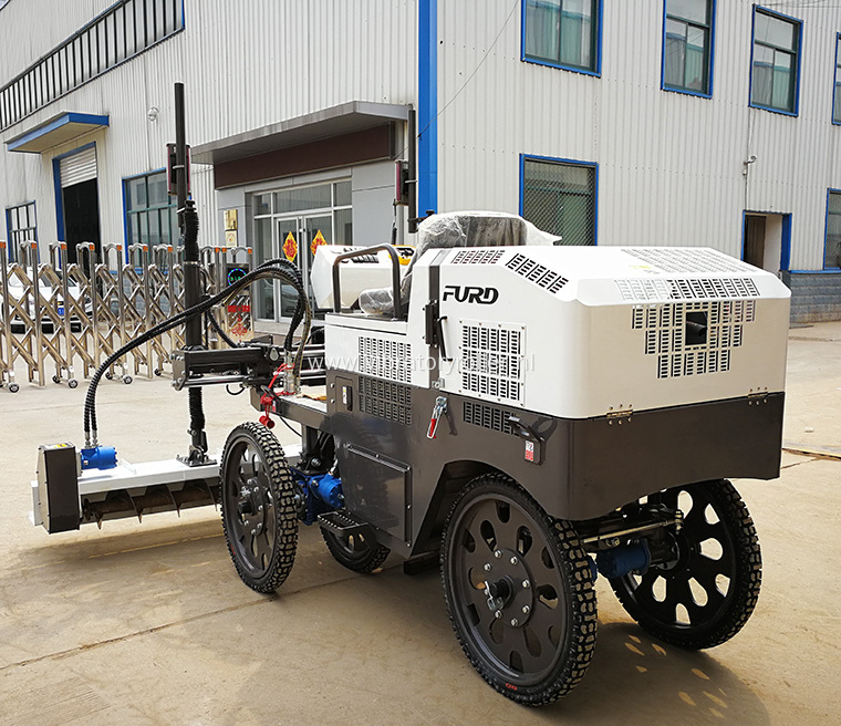 Ride-on Laser Guided Concrete Floor Leveling Machine