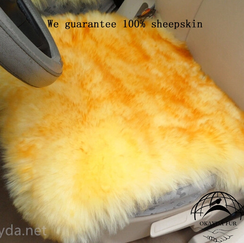 Genuine Sheepskin Chair Seat Pad