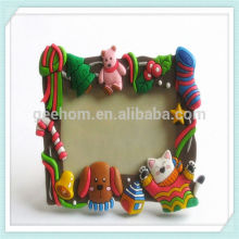 3d latest cartoon design pvc baby photo frame