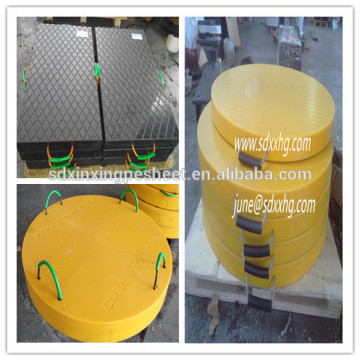 crane foot bearing support,crane outrigger pads,crane pad UHMWPE outrigger pad