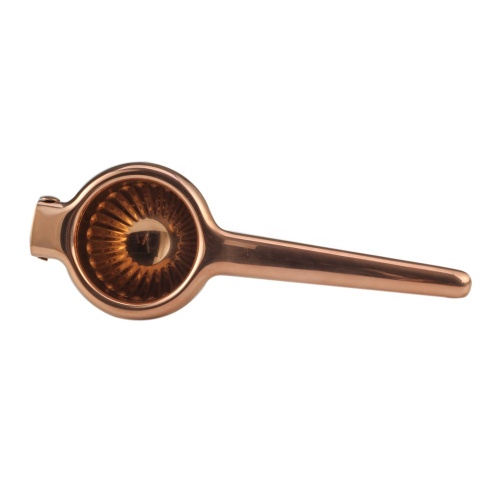 Stainless Steel Rose Golden Manual Lemon Squeezer